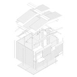thumbnail of Quiosco de madera M150AZ – 303 x 199 cm – 6 m²