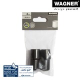 thumbnail of WAGNER Kappen für Stahlrohr rund 4tlg. - Ø 20/24 x 23 mm, Abrieb 5 mm, Kunststoff schwarz - 15062099