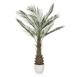 thumbnail of Planta artificial / árbol artificial DRACAENA palmera 120 cm verde hjh OFFICE