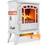 thumbnail of MONZANA® Elektro-Kamin mit Heizung und Kaminfeuer-Effekt 2000W weiß