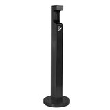 thumbnail of Danieli - Posacenere a Colonna da Esterno in Metallo Nero Opaco. Ancorabile a Terra con Chiusura di Sicurezza. Bidone Interno Estraibile da 2 Litri
