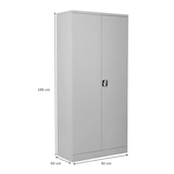 thumbnail of PROREGAL Stahlschrank BEE mit 5 verzinkten Fachböden | HxBxT 195x92x50cm | Grau-Grau | Werkstattschrank Werkzeugschrank Aktenschrank Universalschrank