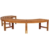 thumbnail of Boombank Male zonder rugleuning teak