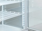 thumbnail of Getränke- und Gebäck-Kühlvitrine 98 Liter 4-seitig verglast weiß +2/+10 °C 44,7x40x111,9h cm