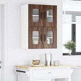 thumbnail of vidaXL Keukenkast aan de muur 2 pcs Bruin Eiken 60 x 31 x 40 cm