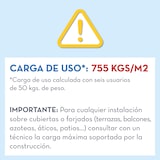 thumbnail of Piscina tubular rectangular con depuradora Metal Frame INTEX