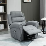 thumbnail of HOMCOM sillón relax reclinable eléctrico levanta personas, con masaje vibratorio y calor, control remoto, reposapiés, gris