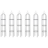 thumbnail of Reja para Plantas Trepadoras Romantika V2 Negro/Set de 6