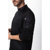 thumbnail of Chef Works® Kochjacke NEPAL Flex Serie nachhaltig, Reissverschluss, Cool Vent™, Schwarz, Größe 2XL