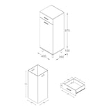 thumbnail of VCM  Landos  H. 107 x B. 40 x T. 35 cm