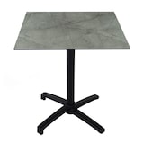 thumbnail of Proloisirs Table César 60X60 cm - Marbre Gris
