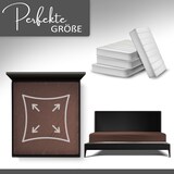 thumbnail of Spannbettlaken Jersey 100% Baumwolle 180-200x200 cm Braun 2er Pack