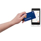 thumbnail of DISH Pay Now - lettore di carte contactless con stazione di ricarica, 7.55 x 1.47 x 14.05 cm, bianco