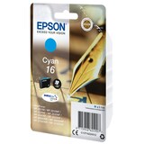 thumbnail of EPSON Cartouche Jet d'Encre DURABrite Ultra Cyan ''Stylo à plume'' 16 (T1622) - C13T16224012