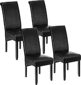 thumbnail of tectake Silla de comedor ergonómica - Juego de 4 negro