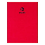 thumbnail of Portamenú con 4 fundas A4 Eclipse Granate Makro Professional