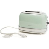 thumbnail of Grille-pain 2 Fentes 810w Acier Vert Vintage Retro Thermostat 6 Positions Usage Non Intensif Ariete