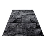thumbnail of Teppich Schlafzimmer Steine Elegant Waschbar Strapazierfähig Wohnzimmer Esszimmer Pflegeleicht Schwarz 200x290 cm – DRAU von Kadima Design
