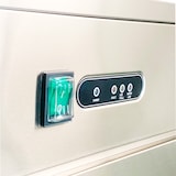 thumbnail of Romux® Máquina de Cubos de Gelo com Produção de 20 kg/24 h em formato dedal | Máquina em aço inox de 38x48 cm com capacidade de armazenamento de 4 kg