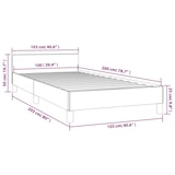 thumbnail of vidaXL Bedframe met hoofdeinde zonder matras 100x200 cm zwart