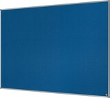 thumbnail of Filz-Notiztafel Essence Aluminiumrahmen 1500x1000mm blau.