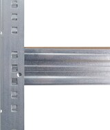 thumbnail of shelfplaza PRO 155x80x40 cm Schwerlastregal in verzinkt mit 6 Böden und 166 kg Traglast pro Boden
