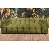 thumbnail of Sofá KAWOLA ROSARIO de 2 plazas de terciopelo verde musgo
