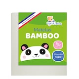 thumbnail of Les Noursons - Matelas Bébé Bamboo - 60x120 cm - Doux et Absorbant - Déhoussable - Sans Traitement chimique - Fabrication Française