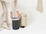 thumbnail of Treteimer NewIcon, Abfalleimer, Mülleimer, Abfallbehälter, Stahl, Soft Beige, 12 L, 149924