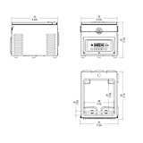 thumbnail of Sammic SE-208 230/50-60/1 envasadora al vacío: bomba Busch 8 m³/h, barra 280 mm, control por sensor, doble sellado, inox