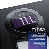 thumbnail of MyBeo Digitale Personenwaage Körperwaage - Badezimmer Waage im Slim Design - 6 mm Sicherheitsglas - großes LCD-Display, max. 150 kg