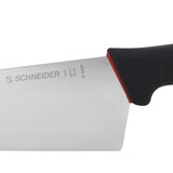 thumbnail of Schneider - S-Grip Kochmesser, breite Klinge, Griff: schwarz, rot, 260 mm