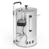 thumbnail of Brauheld Smart 35 Maischekessel 2500W 35L 100°C Umwälzpumpe EdelstahlEdelstahl