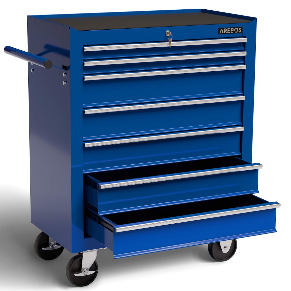 Officina Carrello Portautensili Cassetta Degli Attrezzi 7 Cassetti