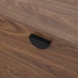 thumbnail of Oviala Meuble TV suspendu 120 cm industriel bois foncé