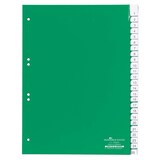 thumbnail of Durable Ordnerregister für A4 25tlg gn umschweißte Tabe