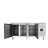 thumbnail of Mesa refrigerada de 3 portas, aço inoxidável, refrigeração a ar, 85 x 179,5 x 70 cm, GN1/1, 310 W, EASYLINE, 417L, 10007 Vaiotec
