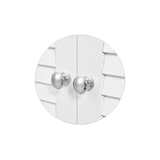 thumbnail of Armario de baño esquinero COSTWAY con 2 puertas de listones, armario de baño de madera, armario de almacenamiento