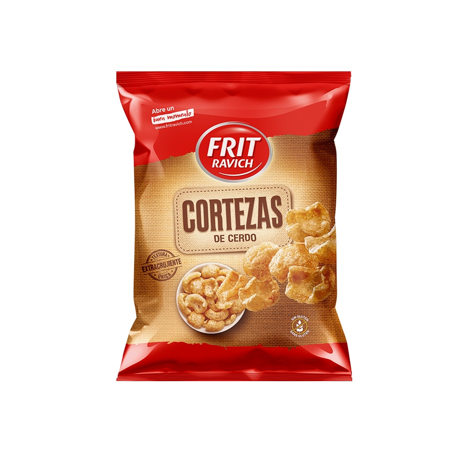 Couennes de porc 40 x 30gr Frit Ravich