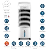 thumbnail of TROTEC Aircooler und Heizlüfter PAE 19 H | Zwei Heizstufen (1.400 W / 2.000 W)