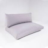 thumbnail of Almofada Assento e encosto, Dobrável, Poliéster 180 gr, Cor Pedra, 120x80x16 e 120x42x1