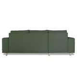 thumbnail of Nordic Sofa mit Chaiselong links gewendet grün.