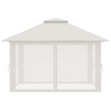 thumbnail of Outsunny - Gartengarnitur - 392Lx392Wx283Hcm - Cremeweiß