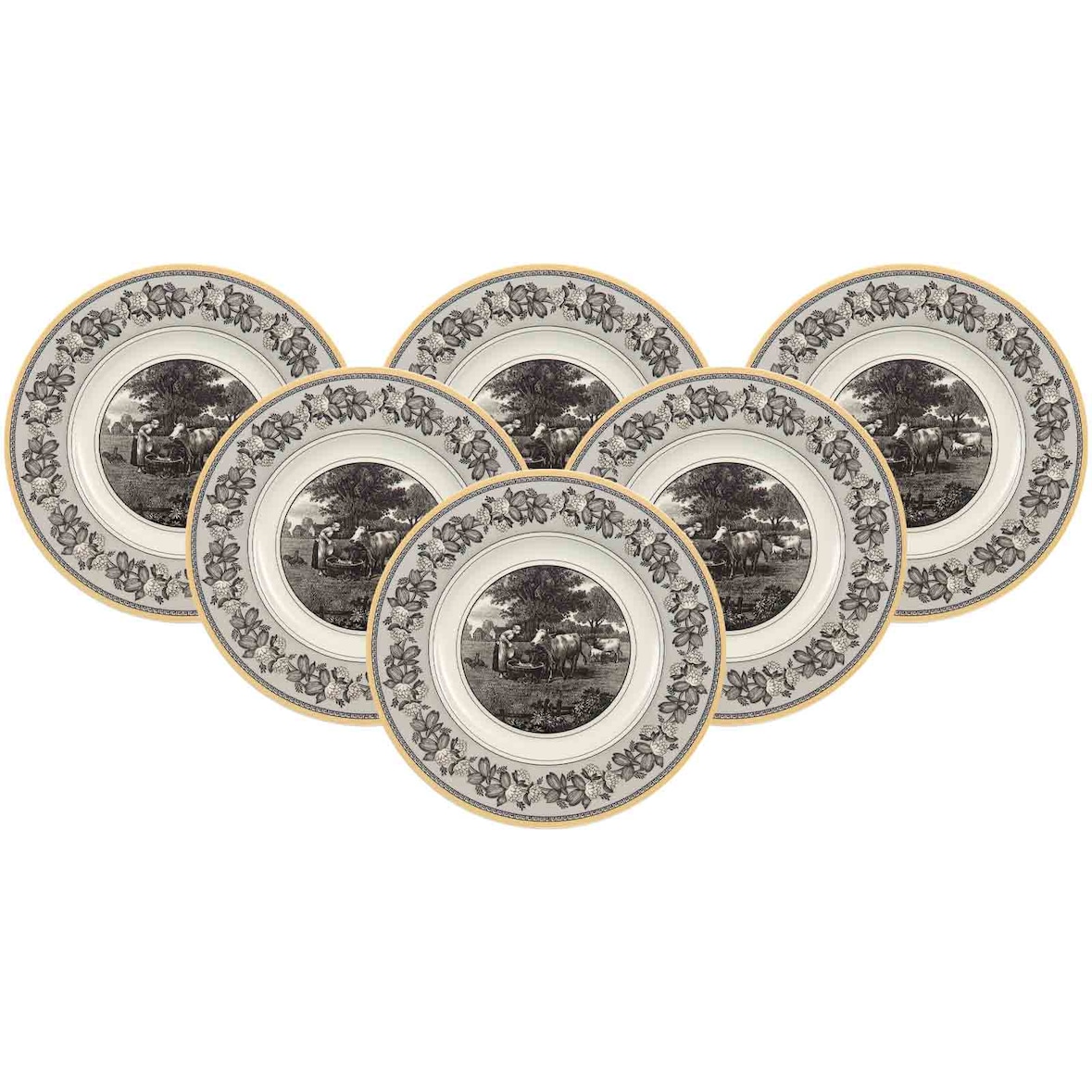 Villeroy & Boch Audun Ferme Frühstücksteller ø 21,6 cm 6er Set