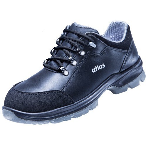 ESD Halbschuh TX 460 2.0, S2, Glattleder, Unisex, schwarz, Größe 43
