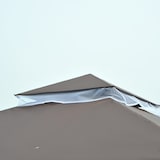 thumbnail of Outsunny Gazebo da Giardino con Zanzariera Tetto 2 Livelli
