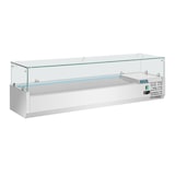 thumbnail of Polar Series G gekoelde vitrinekast voor op het aanrecht, geschikt voor 5x GN1/3 en 1x GN1/2