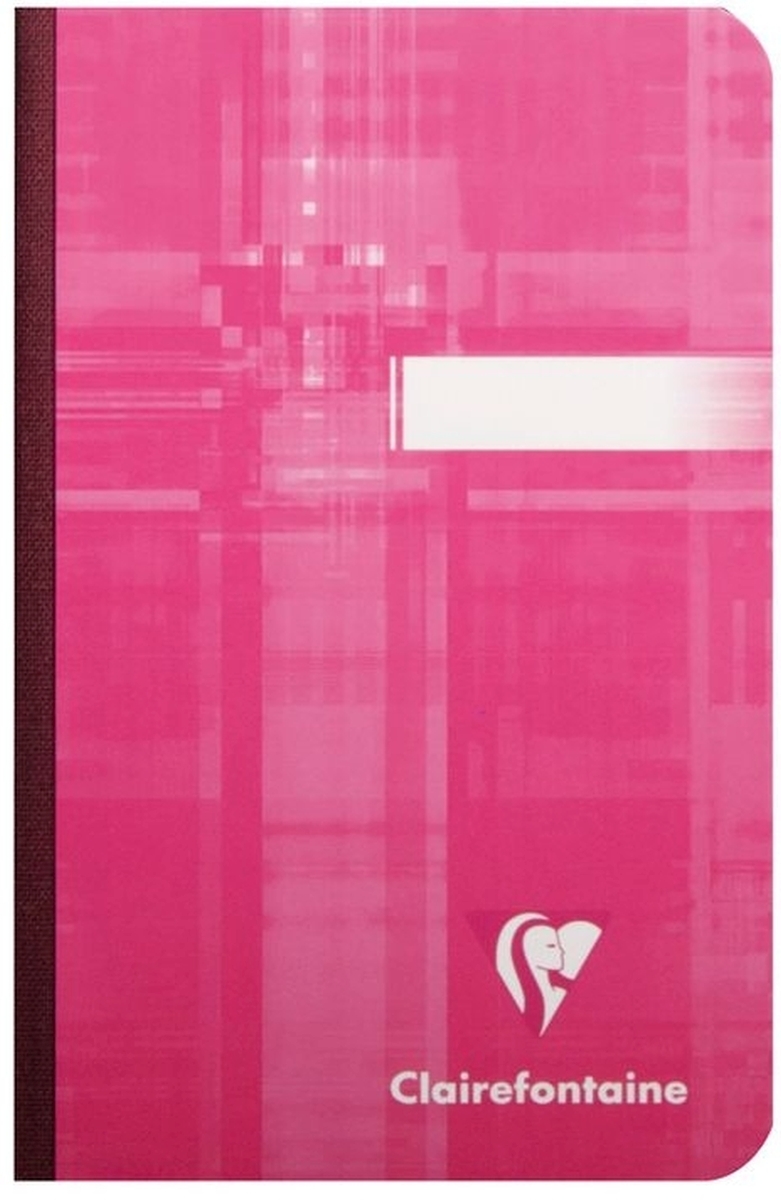 Clairefontaine Notizheft 9x14cm 96 Blatt kariert farbig sortiert