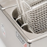 thumbnail of Romux® Fritadeira Elétrica Industrial 3+3 Litros Dupla de Bancada | Fritadeira Profissional Aço Inoxidável 5000 W com Termostato Alta Precisão