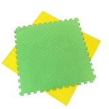 thumbnail of Arquiservi - Esterilla Tatami Puzzle 1x1x20mm Verde-Amarillo(Lote 16Uds)  Antideslizante, yoga, pilates.